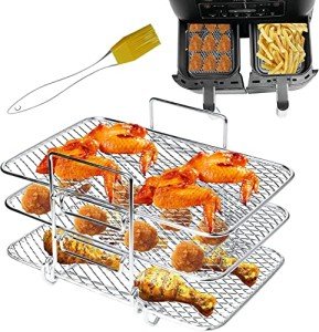Ninja DZ201 DZ401 Air Fryer Rack - Stainless Steel