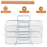 Ninja DZ201 DZ401 Air Fryer Rack - Stainless Steel