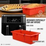 Silicone Loaf Pans for Ninja Foodi Dual Basket