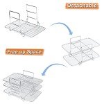 Ninja DZ201 DZ401 Air Fryer Rack - Stainless Steel