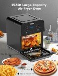 Nuwave Brio 15.5Qt Air Fryer Oven Black