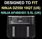 Ninja Air Fryer Silicone Liners - 2 Pack