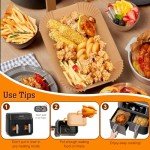 Air Fryer Paper Liners for Ninja Dual Basket