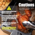 Disposable Non-Stick Paper Liners for Air Fryers