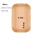 100 Pcs Air Fryer Disposable Parchment Liners