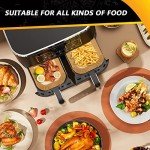 Air Fryer Paper Liners for Ninja Dual Baskets