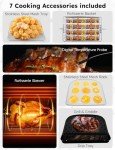 Nuwave Brio 15.5Qt Air Fryer Oven Black