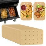 Vailnd Disposable Air Fryer Paper Liners - 200 Sheets