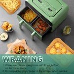 200 Pcs Non-Stick Air Fryer Paper Liners