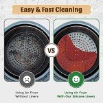 Reusable Silicone Air Fryer Liners - 3 Pack