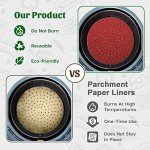 Reusable Silicone Air Fryer Liners - 3 Pack