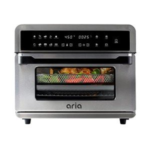 Aria 30Qt Stainless Steel Air Fryer Toaster Oven