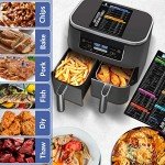 Air Fryer Cheat Sheet Magnet Set for Cooking
