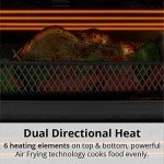 Aria 30Qt Stainless Steel Air Fryer Toaster Oven