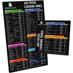 Air Fryer Cheat Sheet Magnet Set for Cooking