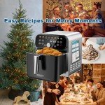 Air Fryer Cheat Sheet Magnet Set for Cooking