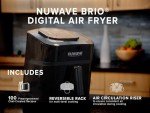 NUWAVE Brio 7-in-1 Digital Air Fryer Oven