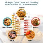 Magnetic Air Fryer Cheat Sheet & Cooking Times