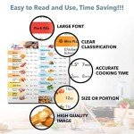 Magnetic Air Fryer Cheat Sheet & Cooking Times
