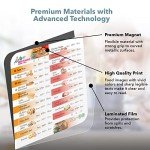 Magnetic Air Fryer Cheat Sheet & Cooking Times