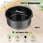 Baking Pan for Air Fryers and Pressure Cookers