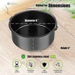 Baking Pan for Air Fryers and Pressure Cookers