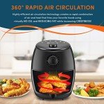 Elite Gourmet Compact 2.1 Quart Air Fryer