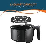 Elite Gourmet Compact 2.1 Quart Air Fryer