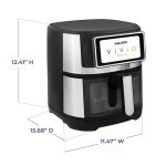 Kalorik Vivid Touch 5-Quart Air Fryer