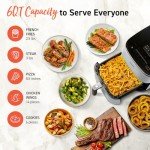 COSORI 6 Qt Air Fryer 9-in-1, Light Gray