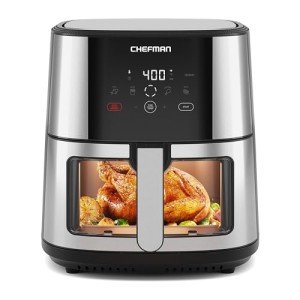 CHEFMAN 8 Qt Easy-View Air Fryer with Digital Control