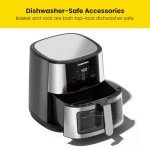 CHEFMAN 8 Qt Easy-View Air Fryer with Digital Control