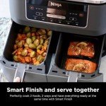 Ninja DualZone 8 Quart Air Fryer with 2 Baskets