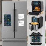 Air Fryer Cooking Times & Instant Pot Cookbooks Set