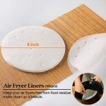 8-Inch Air Fryer Accessories with Recipe Book