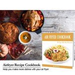 8-Inch Air Fryer Accessories with Recipe Book