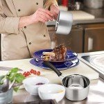 TeamFar Stainless Steel Saucepan Set - 1qt & 2qt