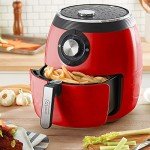 Dash Deluxe 6-Quart Electric Air Fryer - Red