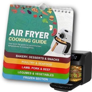 Air Fryer Cheat Sheet Magnetic Cooking Guide