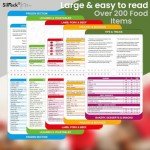 Air Fryer Cheat Sheet Magnetic Cooking Guide