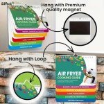 Air Fryer Cheat Sheet Magnetic Cooking Guide