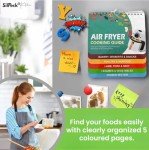 Air Fryer Cheat Sheet Magnetic Cooking Guide