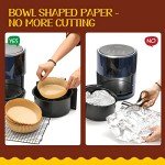 120 Pcs Non-Stick Air Fryer Paper Liners