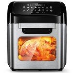 12L Air Fryer Oven with Rotisserie & 10 Cooking Functions