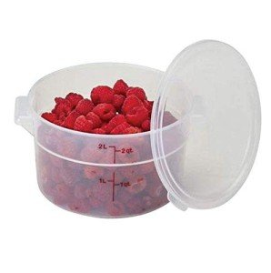 Cambro 2 Qt Round Air Fryer Storage Container