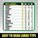 Keto Air Fryer Cooking Times Magnetic Cheat Sheet