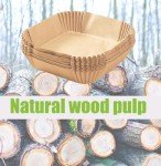 Disposable Square Air Fryer Liners - 125 PCS