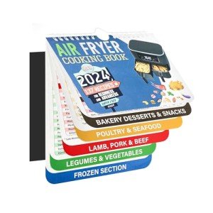Air Fryer Cheat Sheet Magnet Guide with Recipes