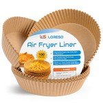 Disposable Air Fryer Liners - 100 Count, 7.9
