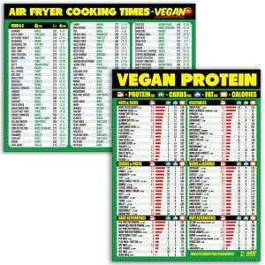 Vegan Air Fryer & Protein Cheat Sheet Bundle